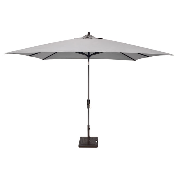 Auto Tilt 8x10' Market Umbrella - Black Frame
