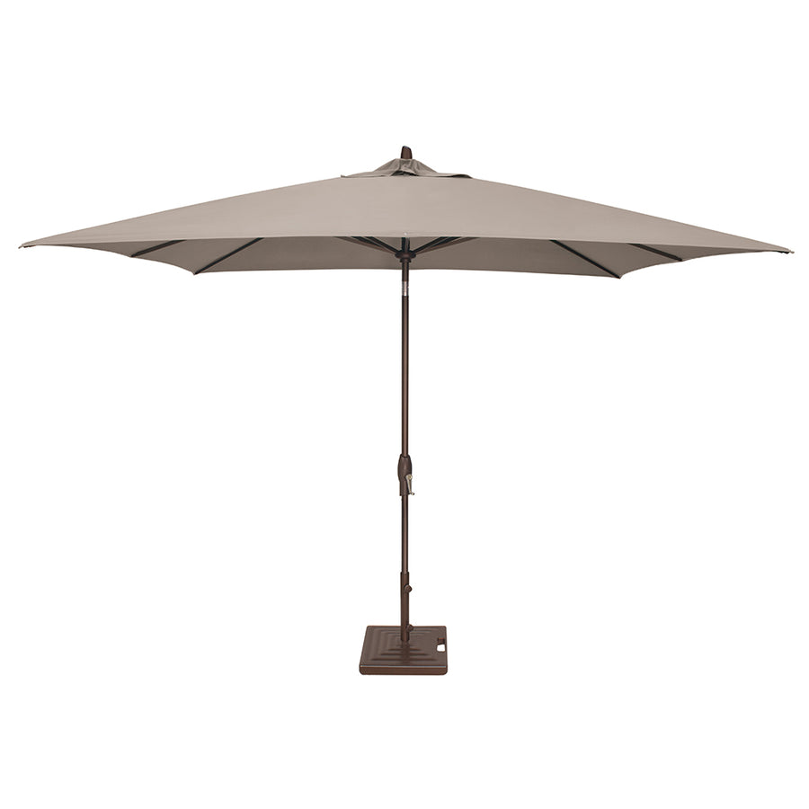 8x10' Bronze Frame Market Umbrella - Auto Tilt