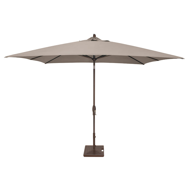 8x10' Bronze Frame Market Umbrella - Auto Tilt