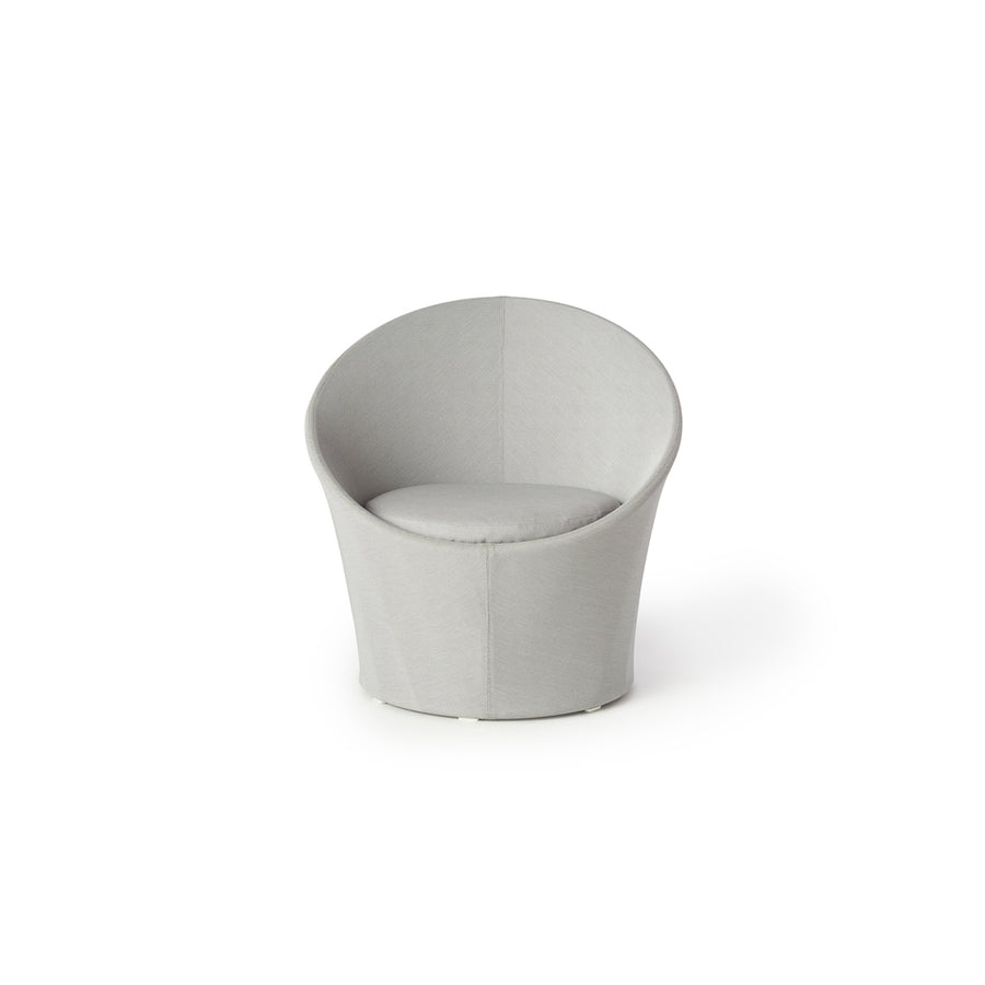Apollo Lounge Chair in Textured White