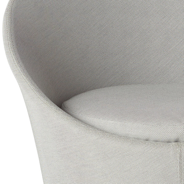 Apollo Lounge Chair in Textured White