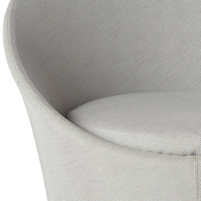 Apollo Lounge Chair in Textured White