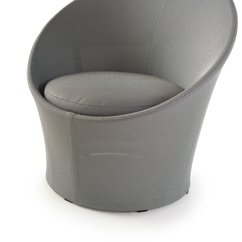 Apollo Lounge Chair in Charcoal