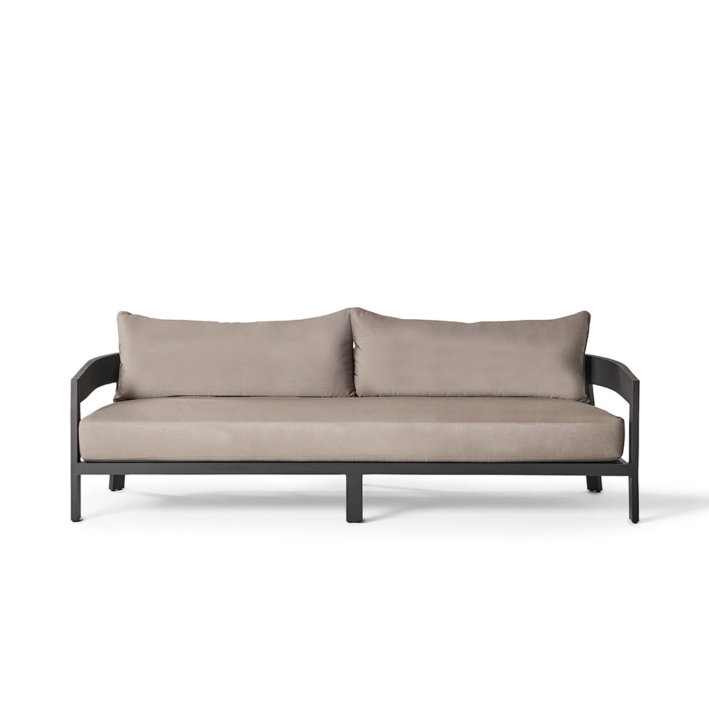 Cavallo Sofa in Charcoal Aluminum | Terra Outdoor Living