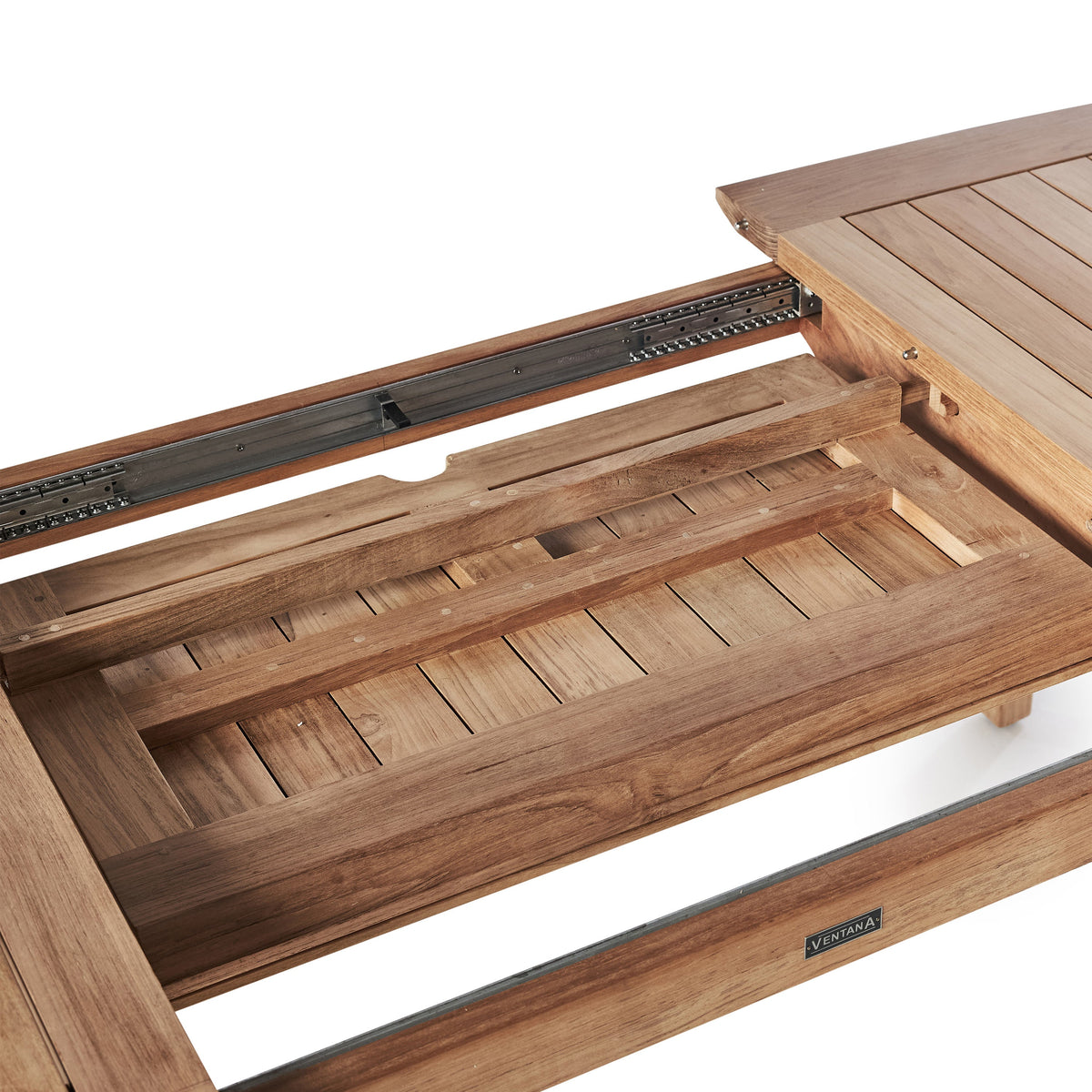 Cavallo Extendable Teak Outdoor Dining Table - 79