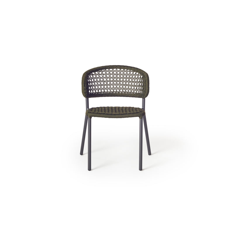 Mariposa Dining Chair with Olive Rope