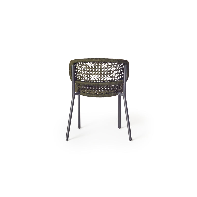 Mariposa Dining Chair with Olive Rope