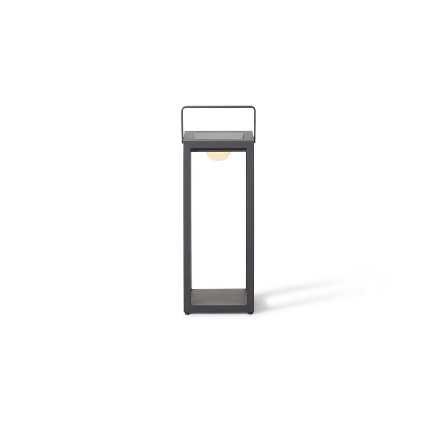 Lux Aluminum Floor Lamp in Charcoal