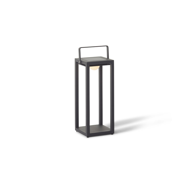 Lux Aluminum Floor Lamp in Charcoal