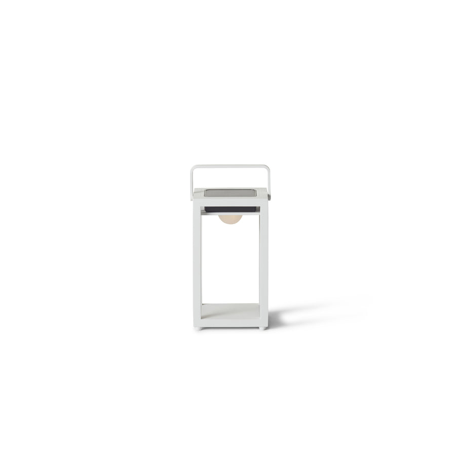 Lux Aluminum Table Lamp in White