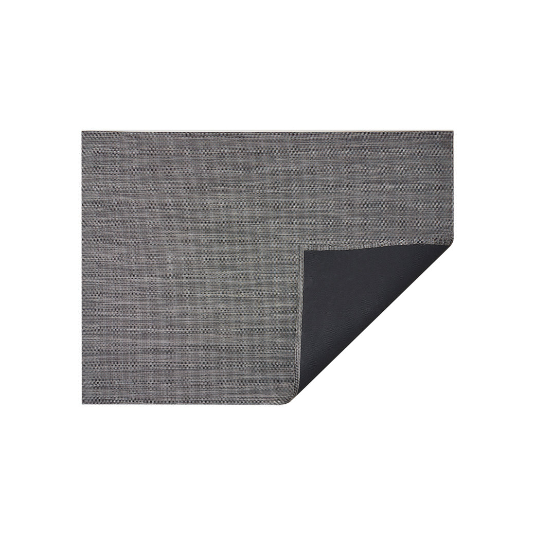 Mini Basketweave Rug in Light Grey | Terra Outdoor Living
