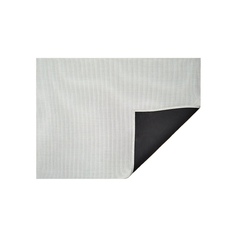 Mini Basketweave Rug | White