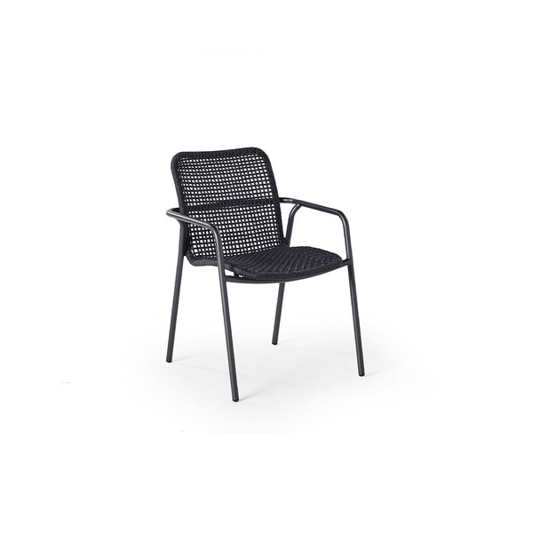 Presidio Dining Chair in Charcoal