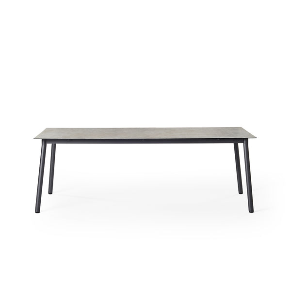 Presidio 87" Dining Table in Charcoal