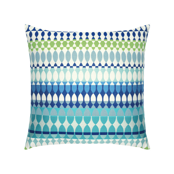 Modern Oval Ocean Pillow