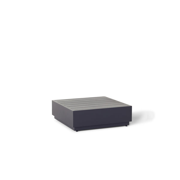 Sonora Side Table in Charcoal Aluminum