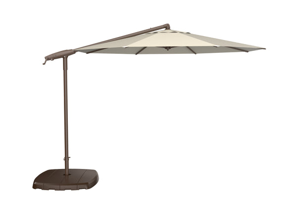 AG19A Cantilever Umbrella - Bronze Frame & Canvas Flax