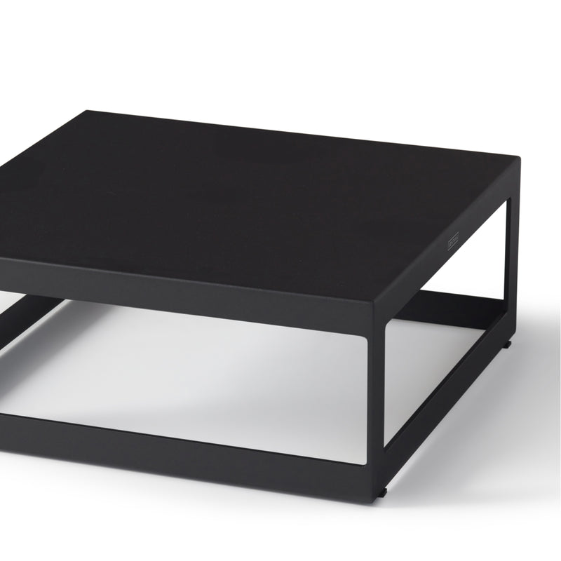 Vista 28" Charcoal Square Coffee Table