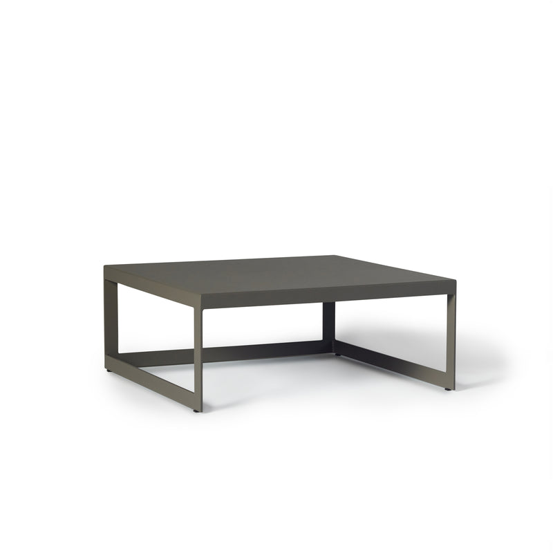 Vista 36" Quartz Grey Square Coffee Table