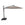 AKZ PLUS 13' Cantilever Umbrella - Black Frame & Taupe Canopy