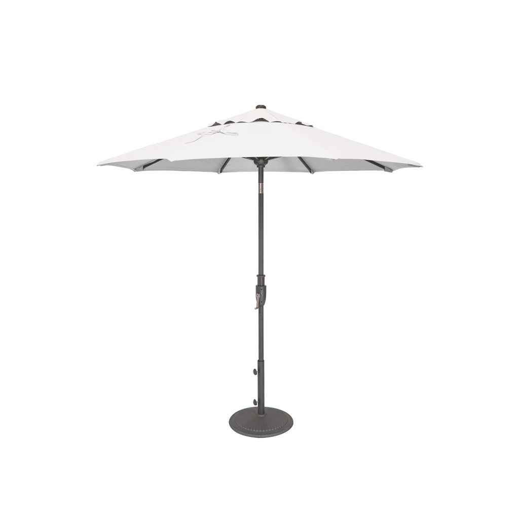 7.5' Anthracite Frame Market Umbrella - Glide Tilt