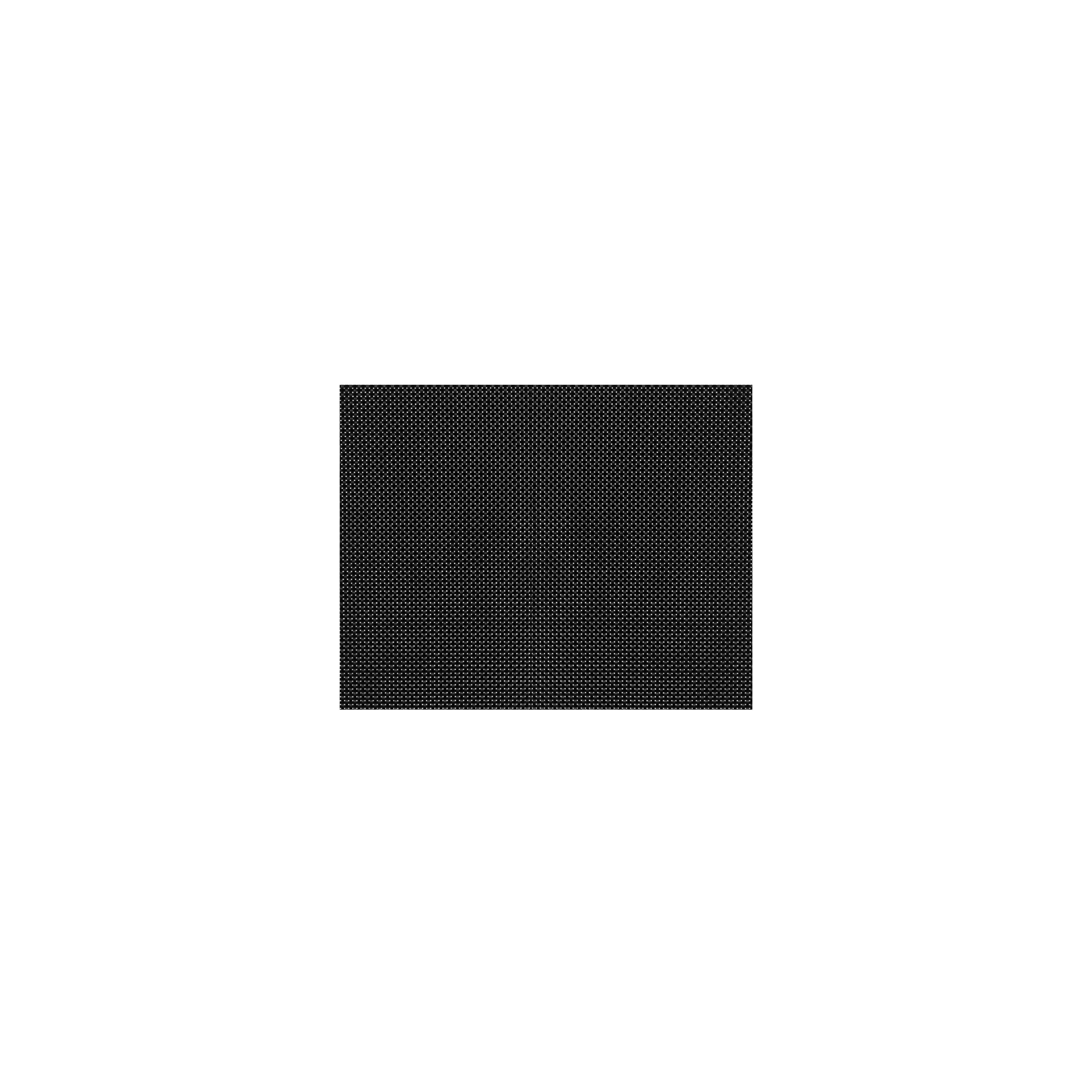 Basketweave Rectangular Placemat in Black