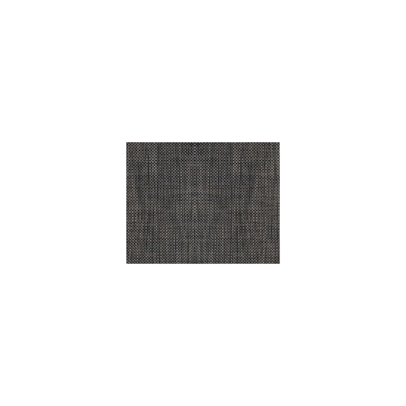 Basketweave Rectangular Placemat in Carbon