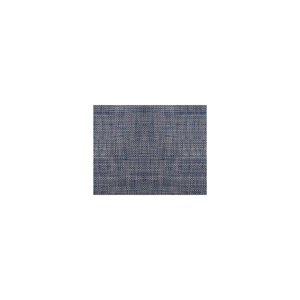 Basketweave Rectangular Placemat in Denim