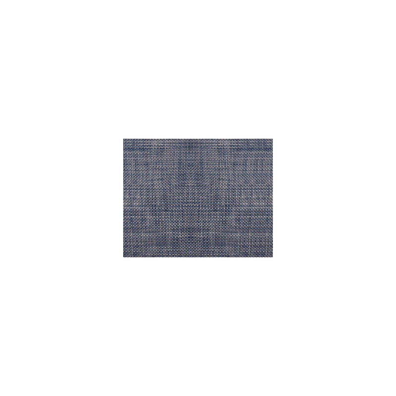 Basketweave Rectangular Placemat in Denim