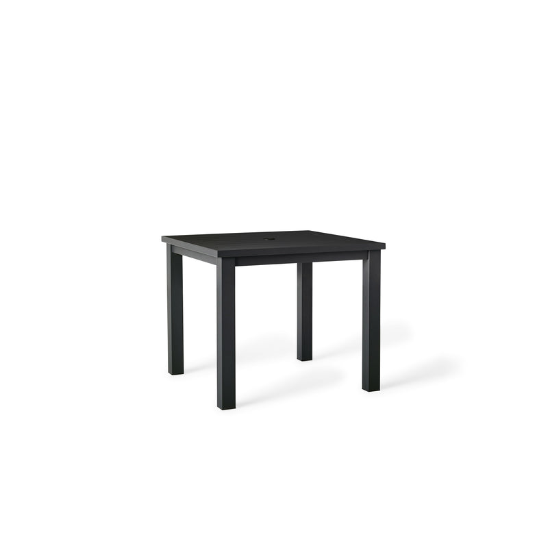 Belvedere 36" Umbrella Table in Charcoal