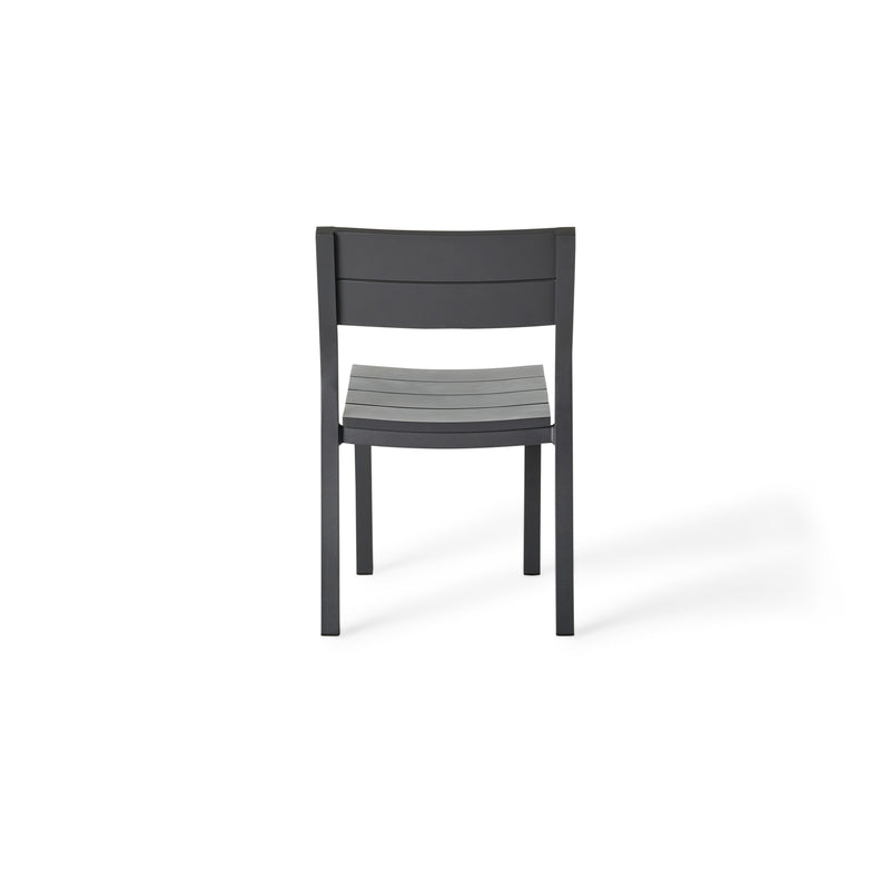 Belvedere Dining Side Chair in Charcoal