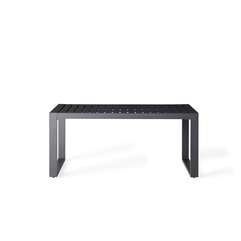 Belvedere Gathering Height Table in Charcoal