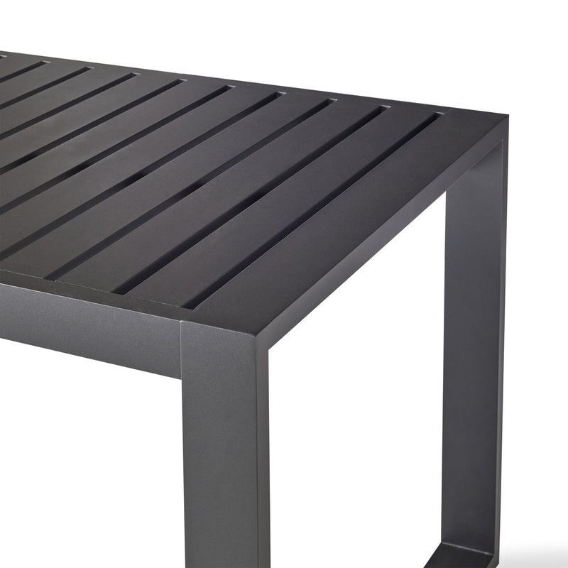 Belvedere Gathering Height Table in Charcoal