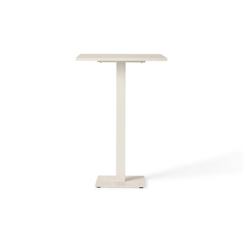 Belvedere Bar Table in Dune Aluminum