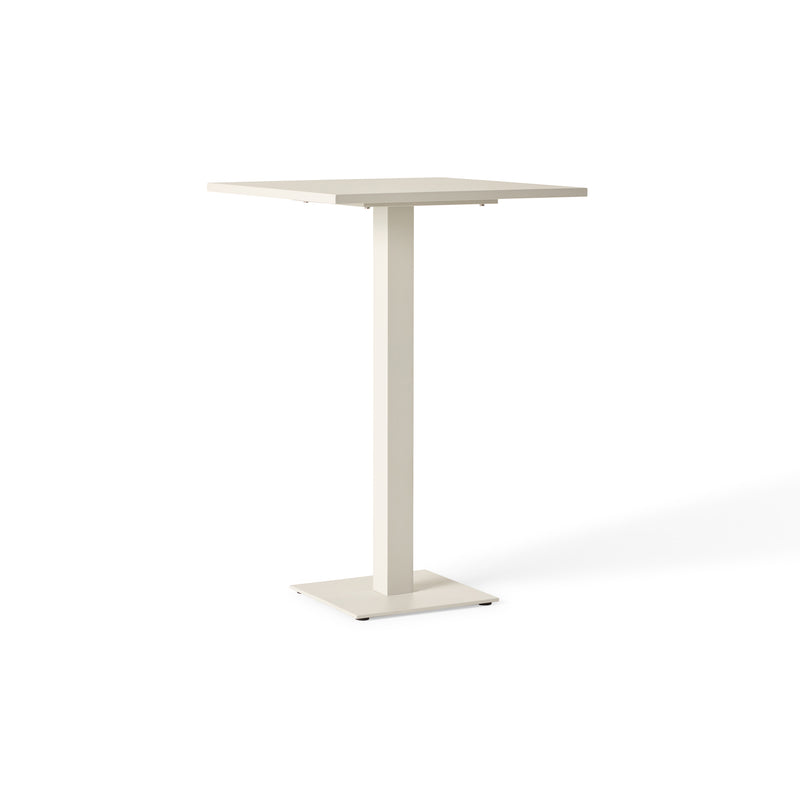 Belvedere Bar Table in Dune Aluminum