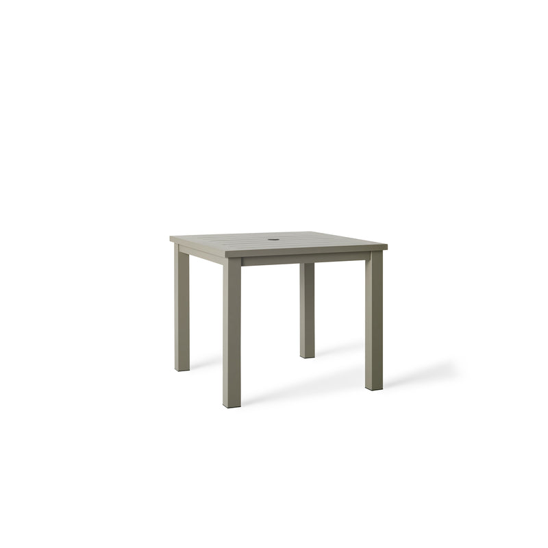 Belvedere 36" Umbrella Table in Quartz Grey