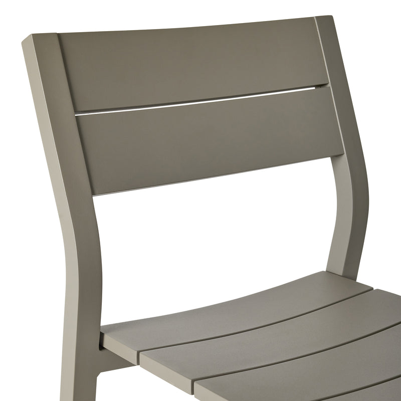 Belvedere Dining Side Chair in Quartz Grey