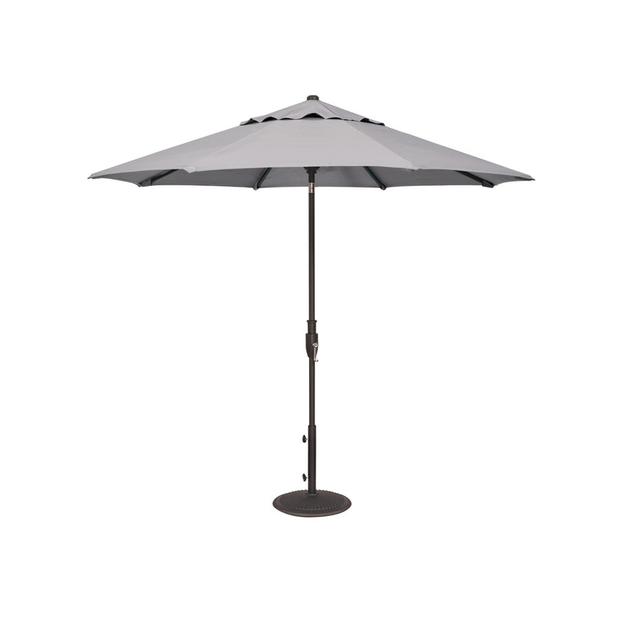 9' Black Frame Market Umbrella - Glide Tilt