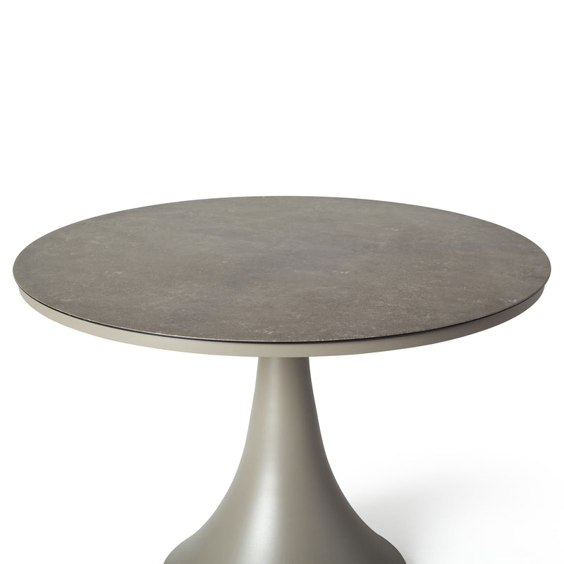 Bodega 43" Round Dining Table in Quartz Grey