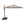 AKZ PLUS 13' Cantilever Umbrella - Bronze Frame & Flax Canopy