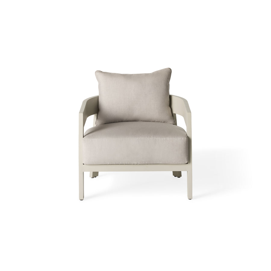 Cavallo Lounge Chair in Dune Aluminum