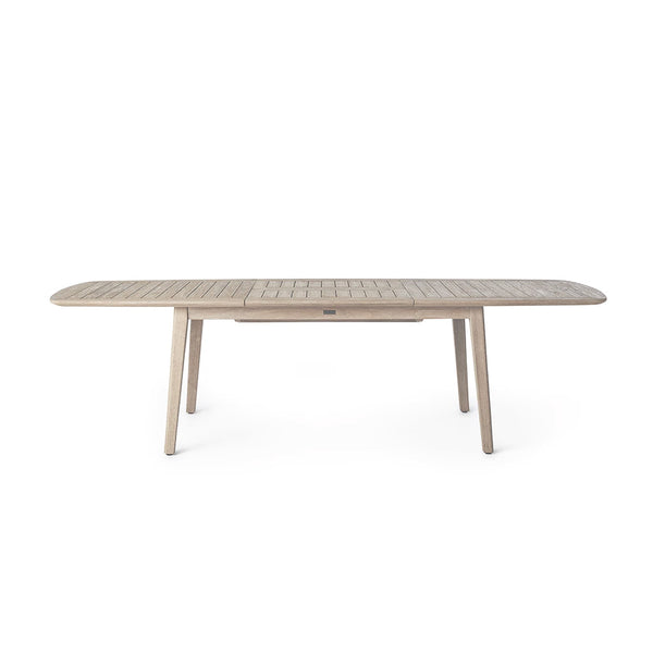 Cavallo 79"-110" Extension Dining Table in Weathered Teak