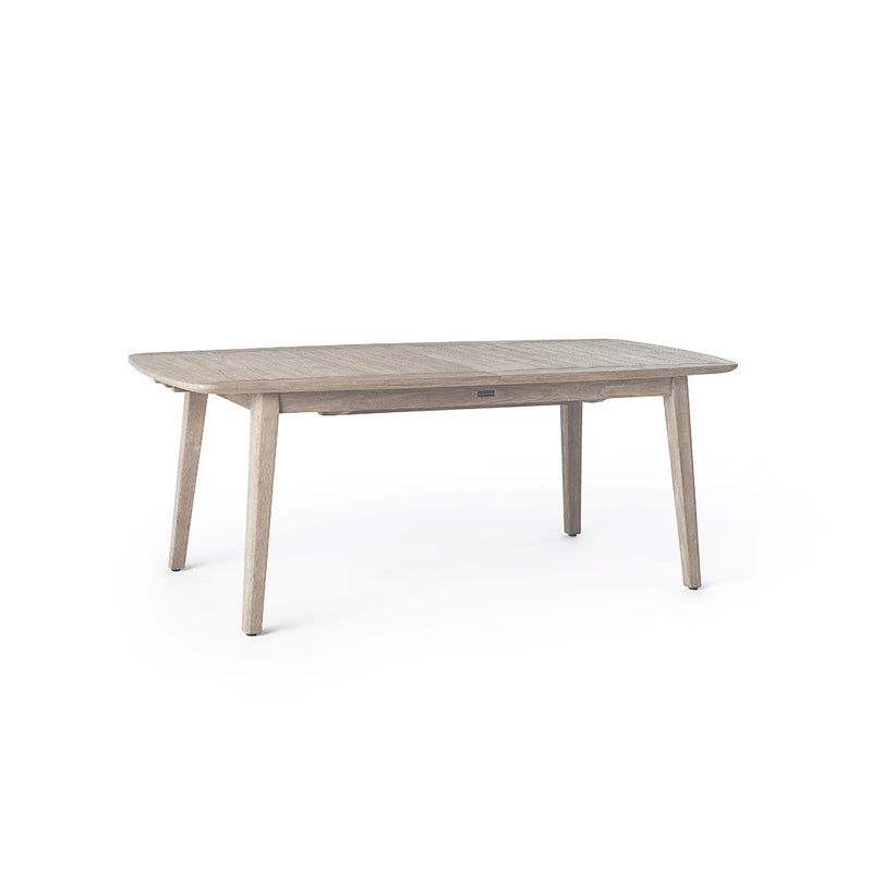 Cavallo 79"-110" Extension Dining Table in Weathered Teak
