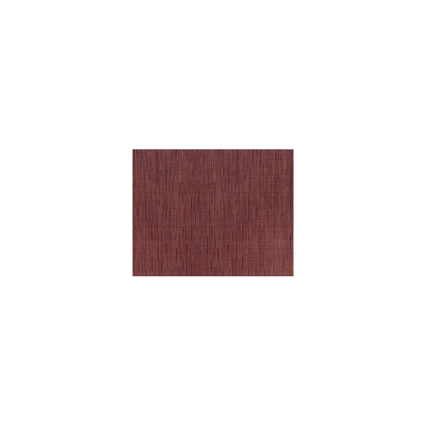 Bamboo Rectangular Placemat in Cranberry