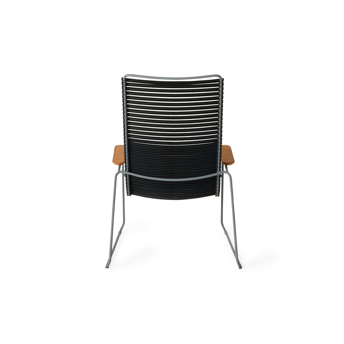Click Lounge Chair in Black | Terra Outdoor Living