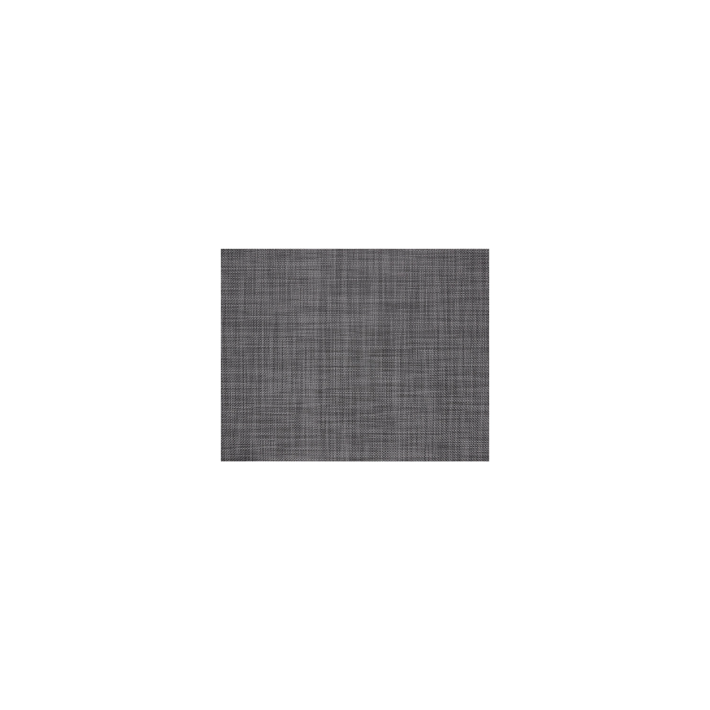 Mini Basketweave Rectangular Placemat in Cool Grey