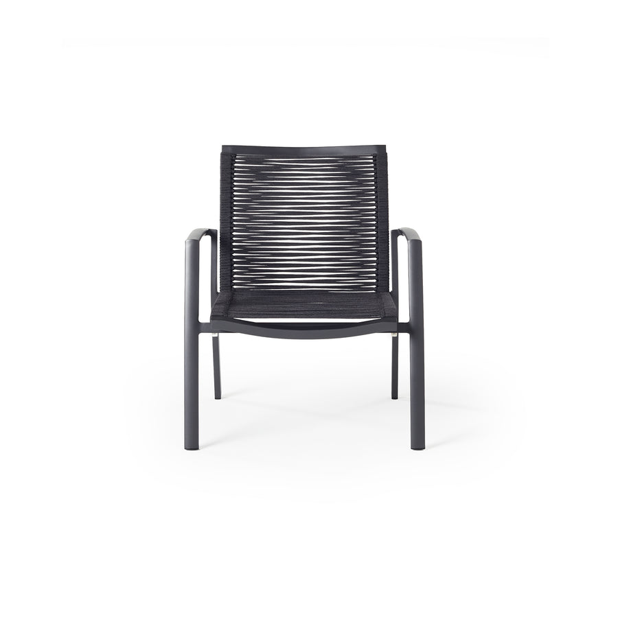 Diablo Lounge Chair in Charcoal