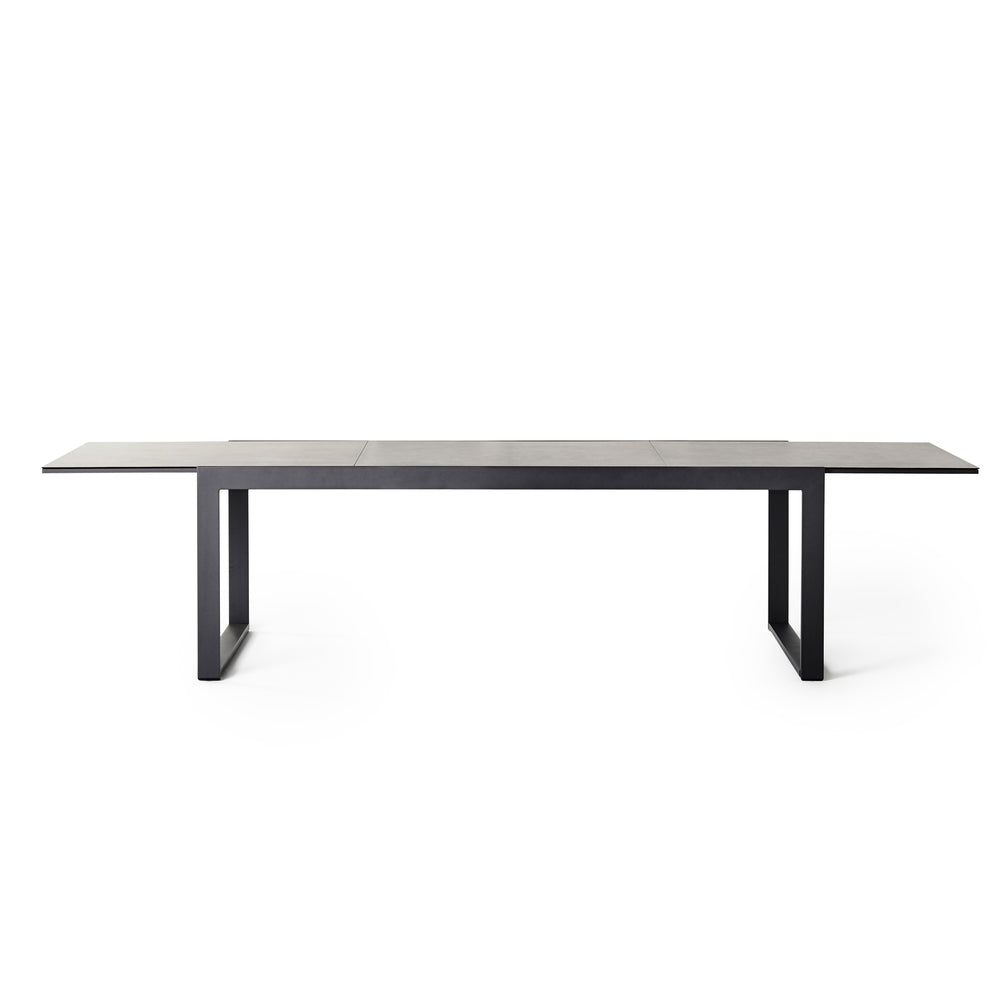 Diablo 87 130 Extension Dining Table in Charcoal Terra Outdoor Living