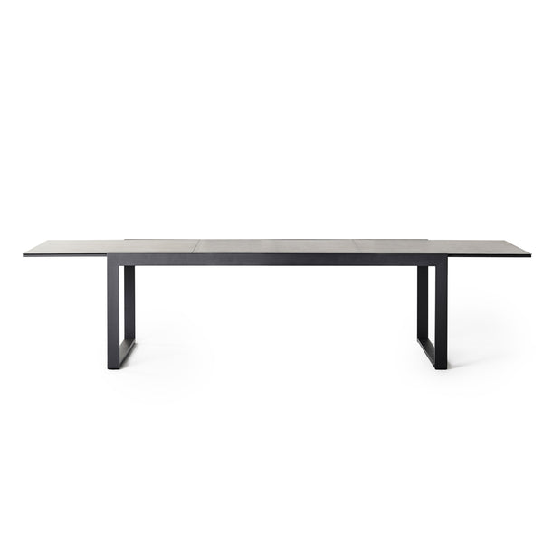 Diablo 87"-130" Extension Dining Table in Charcoal