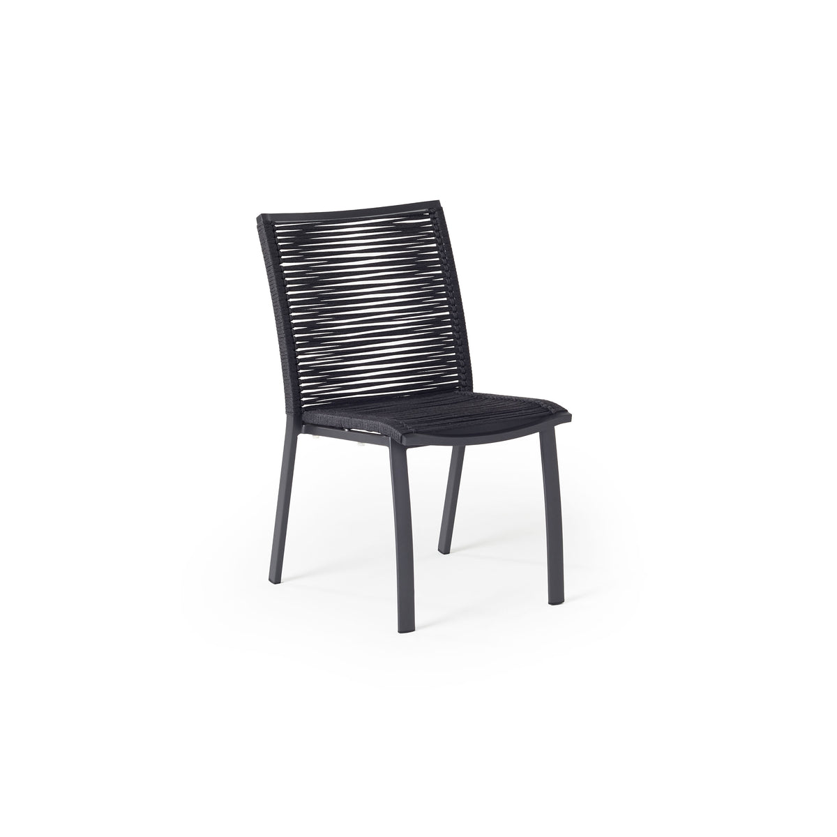テーブル・チェア・ハンモック DAIS TEA TABLE /OUTDOORSHOP DECEMBER Diablo Dining Side Chair in Charcoal | Terra Outdoor Living